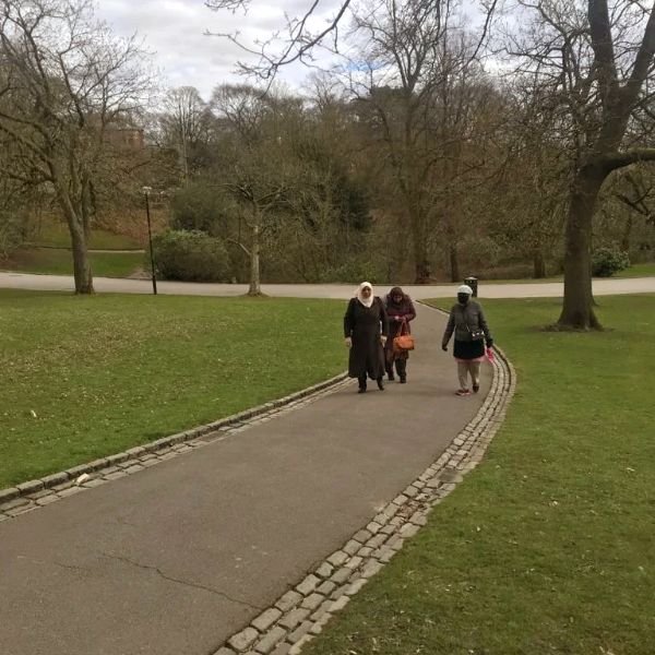 A path through the park