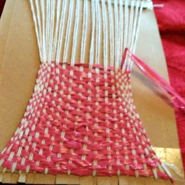 Ribbon craft work